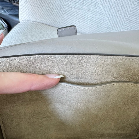 Chloe Faye Beige Crossbody Bag with COA - Picture 4 of 4